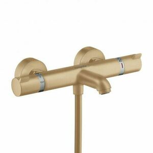 Baterie cada dus termostatata, bronz satinat Hansgrohe Ecostat Comfort imagine