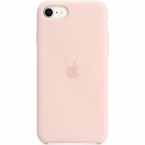 Husa de protectie Apple Silicone Case pentru iPhone SE 3, Chalk Pink imagine