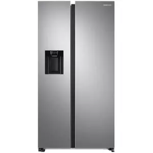 Side by side RS68A854CSL/EF, 634 l, Full No Frost, Clasa C, Twin Cooling Plus, Conversie Smart 5 in 1, Metal Cooling, Precise cooling, Compresor Digital Inverter, Dozator apa si gheata fara racordare, Inox imagine