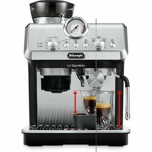 Espressor Manual La Specialista ARTE EC9155.MB, 1, 5L, 15 Bar, 1300W, Negru/Argintiu imagine