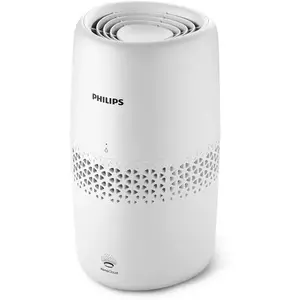 Umidificator de aer Philips seria 2000 HU2510/10, tehnologie NanoCloud, Culoare Alb, rezervor apa 2L imagine