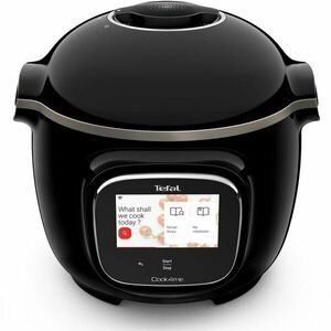 Aparat de gatit multifunctional Cook4me Touch, 13 programe de gatire, aplicatie dedicata Tefal, pana la 6 persoane negru imagine