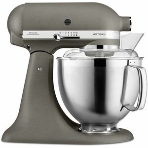 Mixer cu bol Artisan KitchenAid 5KSM185PSEGR, 4.8L, model 185, imperial grey imagine