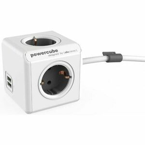 PowerCube USB Extended 3m 2404 Grey imagine