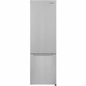 Combina frigorifica Daewoo DLF-260MEX, 260 l, Control mecanic, Iluminare LED, Clasa E, Usi reversibile, H177 cm, Inox imagine