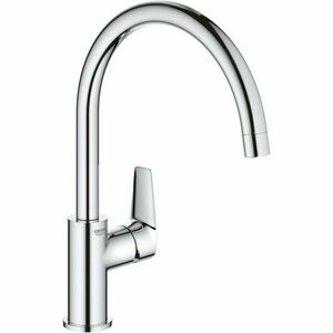 Baterie de bucatarie Grohe Start Edge 30529001, 3/8'', tip C, pivotanta, cartus ceramic, Crom imagine