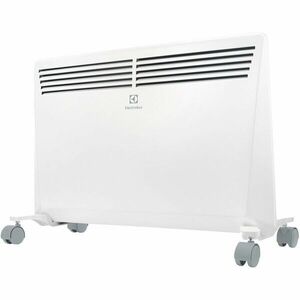 Convector electric de podea/perete Electrolux ECH/ECN-1500 M, 1500 W, Afisaj LED, Termostat electronic, Anti-inghet, Control lateral, 2 trepte de putere, Termostat de siguranta, Protectie la supraincalzire - cu protectie la umezeala, Alb imagine