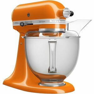 Mixer cu bol KitchenAid Artisan 5KSM175PSEHY, 300W, 4.8L, Honey imagine