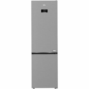 Combina frigorifica Beko B3RCNA404HXB, 355 l, No Frost, HarvestFresh, AeroFlow, Clasa E, Kitchen Fit, Everfresh+, H 203 cm, Metal Look imagine