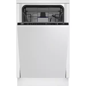 Masina de spalat vase incorporabila Beko BDIS38120Q, 11 seturi, 8 programe, clasa E, AquaIntense, Motor Inverter, 45 cm imagine