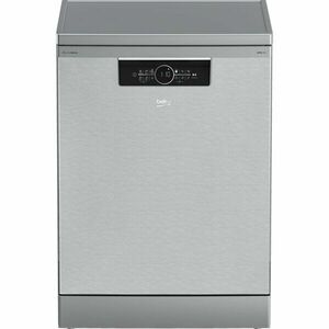 Masina de spalat vase Beko BDFN36650XC, 16 seturi, 11 programe, ProSmart Inverter, Clasa B, HomeWhiz, Steam Gloss, AquaIntense, Extra Drying, 60 cm, Pearl Inox imagine