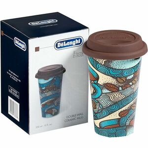 Cana termica DeLonghi THE TASTER DLSC055, Ceramica, Perete dublu, 300 ml imagine