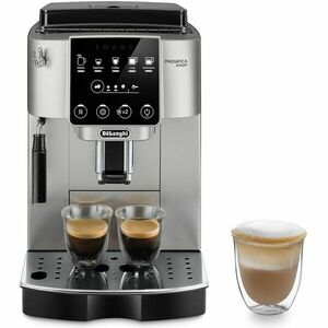 Espressor automat De’Longhi Magnifica Start ECAM 220.30.SB, 1450 W, 1.8 l, 15 bar, sistem de spumare lapte manual, negru/ argintiu imagine