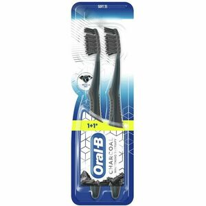 Periuta de dinti Oral-B Whitening Therapy Charcoal 2 buc imagine