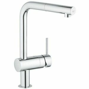 Baterie de bucatarie Grohe Minta, dus, pipa extractibila, crom, 32168000 imagine