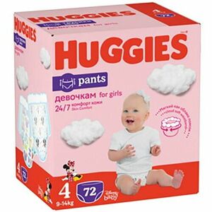 Scutece chilotel Huggies Virtual Pack 4, Girl, 9-14 kg, 72 buc imagine