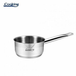 Caserola inox 14x7 cm, 1 L, Potrivita pentru INDUCTIE, MAESTRO imagine