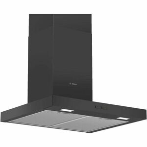 Hota decorativa Bosch DWB66BC60, Putere de absorbtie 621 mc/h, PerfectAir, Iluminare LED, 60 cm, Negru imagine