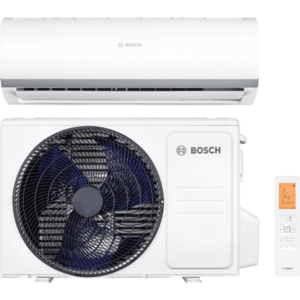 Aparat de aer conditionat Bosch Climate 2000i, 12000 BTU, A++/A+, Filtru catalizator rece, functie Wind avoid me, functie Follow-me, Wi-Fi Ready, alb imagine