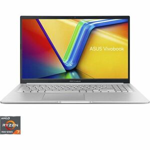 Laptop ASUS Vivobook 15 M1502YA cu procesor AMD Ryzen™ 7 7730U pana la 4.5GHz, 15.6'', Full HD, IPS, 60Hz, 16GB DDR4, 512GB SSD, AMD Radeon™ Graphics, No OS, Cool Silver imagine