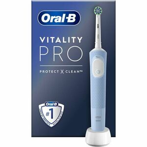 Periuta de dinti electrica Oral-B Vitality Pro, Curatare 3D, 3 programe, 1 capat, Albastru imagine