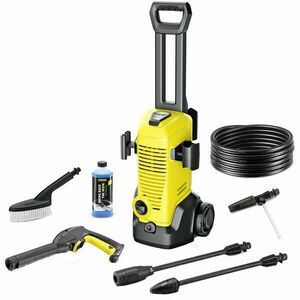 Aparat de spalat cu presiune Karcher K 3 Car, 1600 W, 120 bar, 380 l/h debit maxim, furtun de presiune 6 m, pistol de inalta presiune G 120 Q, set curatare auto: perie pentru spalare, duza de spumare, detergent auto, 0.5 l imagine