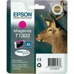 Epson Singlepack Magenta T1303 DURABrite Ultra Ink 10, 1ml imagine