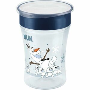 Cana pentru bebelusi NUK Magic Frozen Olaf, 230 ml, 8 luni+, fabricata din polipropilena, fara BPA imagine