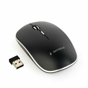 GEMBIRD Silent wireless optical mouse black imagine