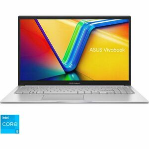 Laptop ASUS 15.6'' Vivobook 15 X1504ZA, FHD, Procesor Intel® Core™ i3-1215U (10M Cache, up to 4.40 GHz, with IPU), 8GB DDR4, 512GB SSD, GMA UHD, No OS, Cool Silver imagine