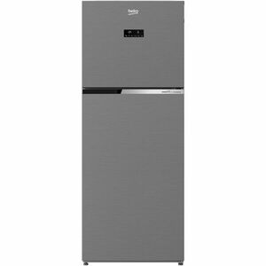 Frigider cu doua usi Beko RDNT401E40SZXBN, 375 l, NeoFrost Dual Cooling, HarvestFresh, NutriFreeze, Display touch, No Frost Freezer, Clasa E, H 172 cm, Inox imagine