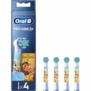 Rezerve periuta de dinti electrica pentru copii Oral-B Pro Kids Lion King, 4 buc imagine