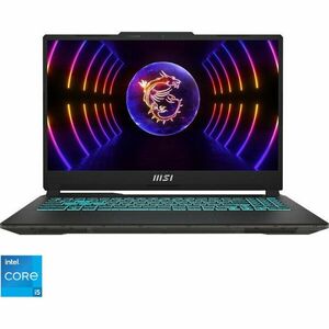 Laptop MSI Gaming 15.6'' Cyborg 15 A12UC, FHD 144Hz, Procesor Intel® Core™ i5-12450H (12M Cache, up to 4.40 GHz), 16GB DDR5, 512GB SSD, GeForce RTX 3050 4GB, Free DOS, Black imagine