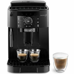 Espressor automat De'Longhi Magnifica S ECAM 12.121.B, 1450 W, 5 tipuri de bauturi, 15 bari, Sistem manual de spumare, Rasnita cu 13 setari, Negru imagine