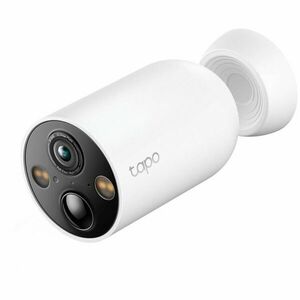 Camera de supraveghere TP-Link Tapo C425, 4MP, 2K QHD 2560x1440, Full Color Night Vision, detectie smart, Two-Way Audio, alarma luminoasa si sonora, acumulator, montare fara cabluri, IP66 imagine