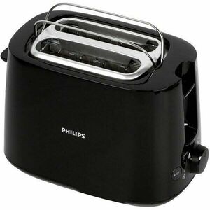 Prajitor de paine Philips HD2581/90, 830W, 8 nivele, Negru imagine