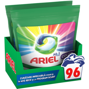 Detergent de rufe capsule Ariel All in One PODS Color, 2x 48 , 96 spalari imagine