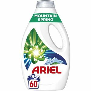 Detergent de rufe lichid Ariel Mountain Spring, 60 spalari, 3 L imagine