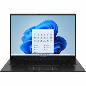 Laptop ASUS Zenbook 14 UM3406KA cu procesor AMD Ryzen™ AI 7 350 pana la 5.0GHz, 14'', 3K, OLED, 120Hz, 32GB LPDDR5X RAM, 1TB SSD, AMD Radeon™ Graphics, Windows 11 Pro, Jade Black imagine