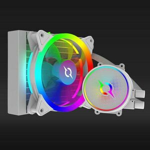 CPU Cooler Aquarius 120 AIO White ARGB imagine