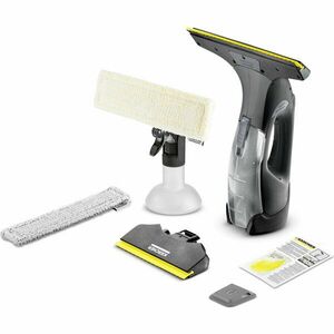 Aspirator pentru geamuri Karcher WV 5 Plus Anniversary Edition 1.633-711.0, 35 min, 10 W, capacitate rezervor apa 100 ml, putere de curatare cca 105 m, negru imagine