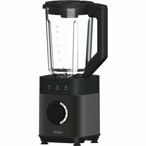 Blender Haier HBL5B2 011 Series 5, 6 lame ultra-precise, Programe dedicate, Program AutoCuratare, Negru imagine