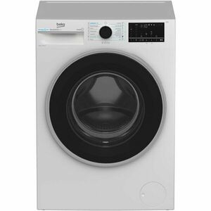 Masina de spalat rufe Beko B3WFU48415WB2ES, 8 kg, 1400 RPM, Clasa A, SteamCure, AddXtra, Motor ProSmart Inverter, AutoClean Detergent Drawer, Alb imagine