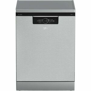 Masina de spalat vase Beko BDFN36560XC, 15 seturi, 11 programe, Clasa A, CornerIntense, SelfDry Active Ventilation, HomeWhiz, HygieneIntense, SteamGloss, Motor ProSmart Inverter, 60 cm, Inox imagine