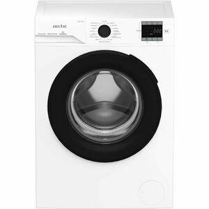 Masina de spalat rufe Arctic APLM1WFSU18410W, 8 Kg, 1400 RPM, Clasa A, Motor Silent Inverter, Recycled Tub, Fast/Intensive, Steam, Prewash, Child Lock, Add-In, Alb imagine