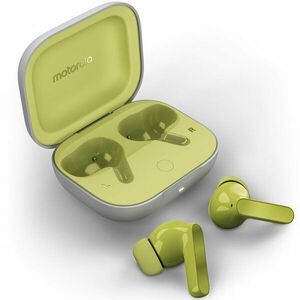 Casti bluetooth stereo MOTO Buds Guitar, Wireless Earbuds, tip In-Ear, Kiwi Green imagine