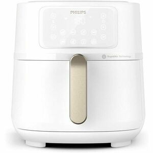 Friteuza cu aer cald Philips HD9285/00 Airfryer 5000 Series XXL, capacitate 7.2L, tehnologie Rapid Air, alb imagine