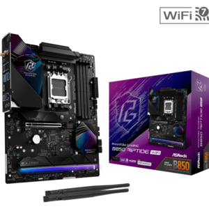 Placa de Baza ASROCK PHANTOM GAMING B850 RIPTIDE WIFI AM5 imagine