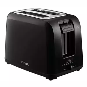 Prajitor de paine Tefal Vita TT1A1830, 800W, 7 niveluri de rumenire, tavita firmituri detasabila, maner inteligent, Negru imagine