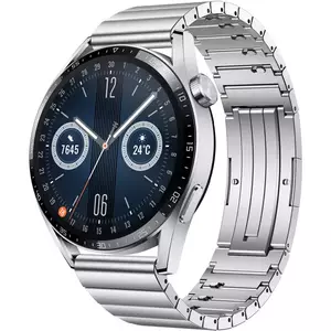 Ceas smartwatch Huawei Watch GT3, 46mm, Elite Edition, Stainless Steel imagine